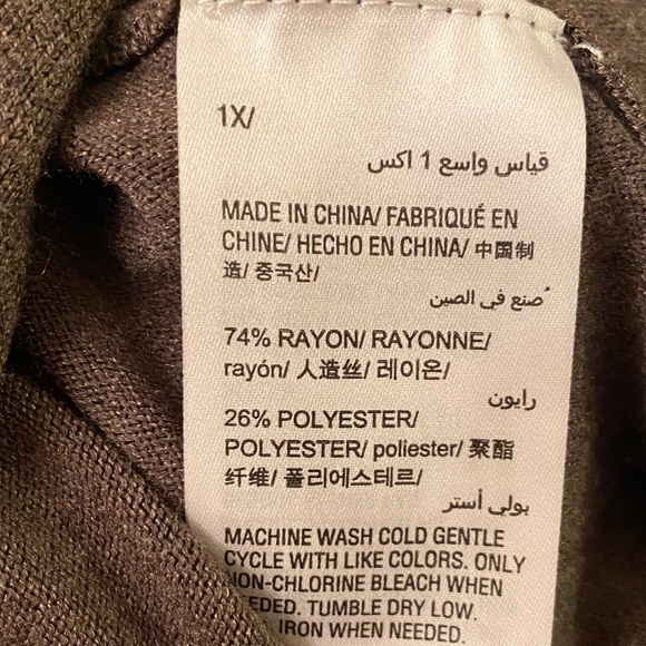 Alfani Women’s Dark Brown Turtleneck Sweater - Picture 3 of 6